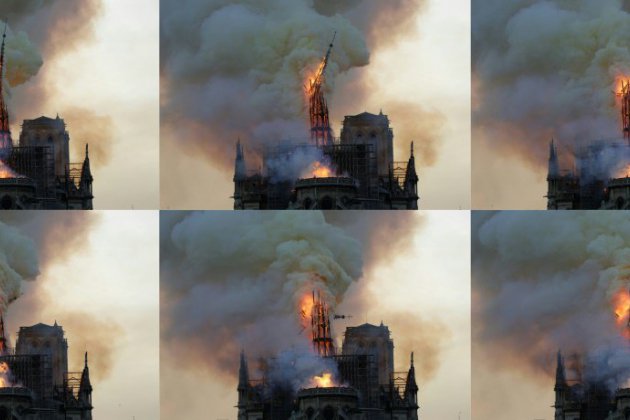 "Paris est défiguré!" le choc et les larmes devant Notre-Dame en flammes
