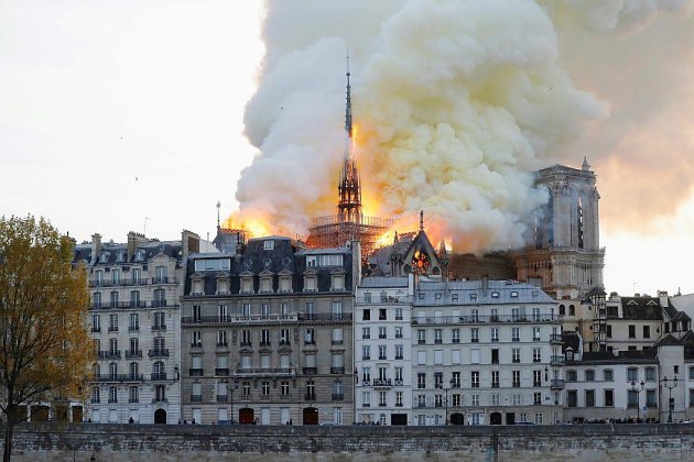 A Caen, les catholiques émus par l'incendie de Notre-Dame-de-Paris