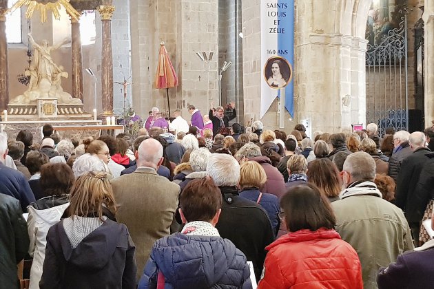 Alençon. Alençon : cérémonie en communion avec le diocèse de Paris