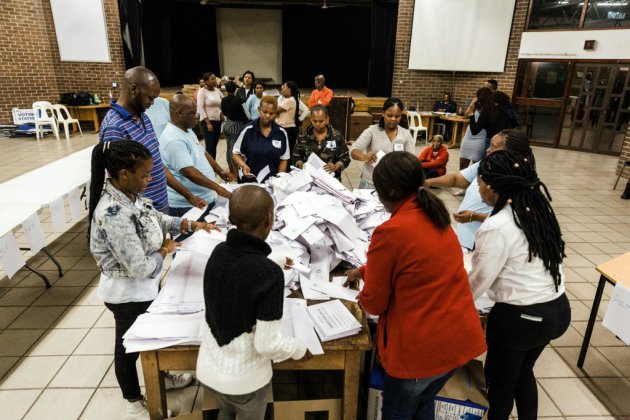 Afrique du Sud: l'ANC en tête des législatives, selon des résultats partiels
