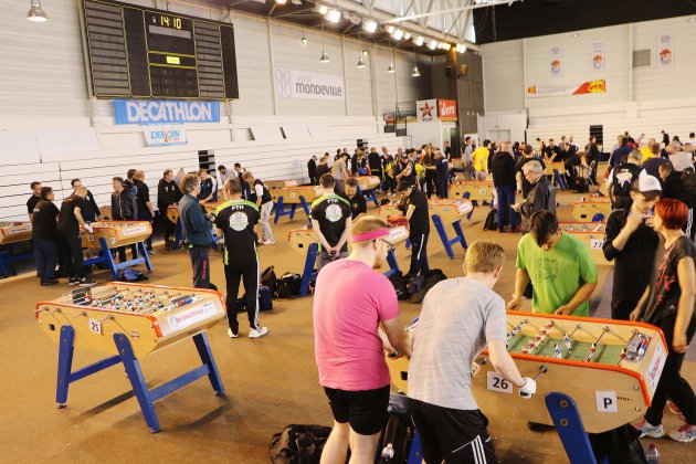 Mondeville. VIDÉO. 450 champions de Baby-Foot réunis à Mondeville près de Caen