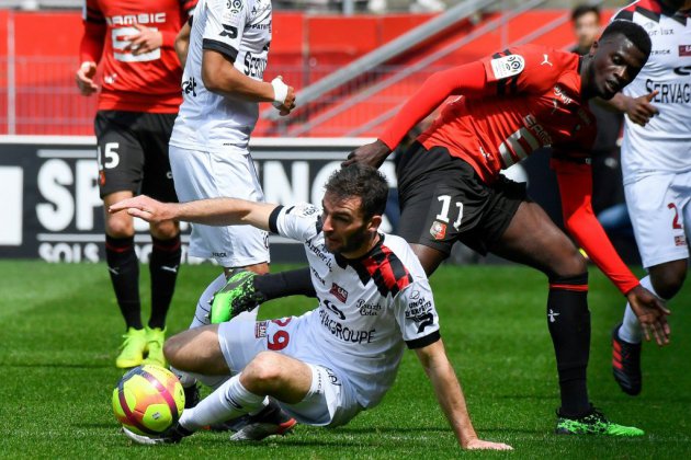 L1: Guingamp est relégué en 2e division après son match nul 1-1 à Rennes