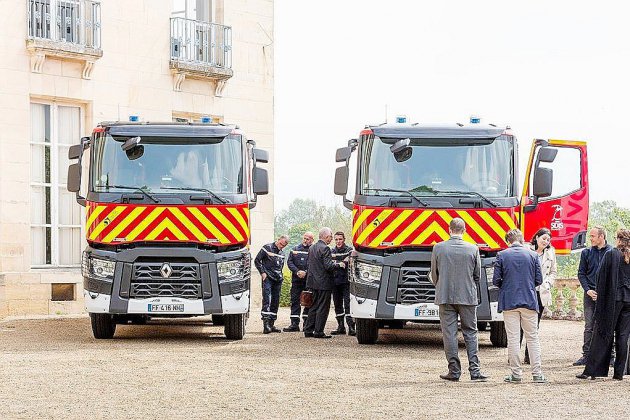 Caen. Calvados : quatre nouveaux camions citernes pour les pompiers