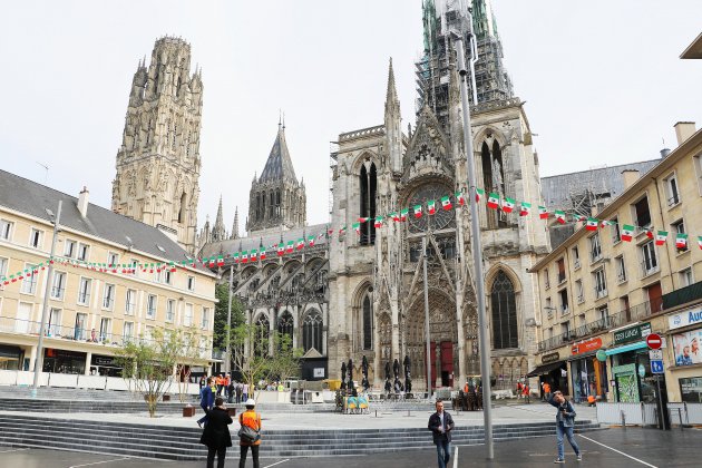 Rouen. [photos] Le centre-ville de Rouen bientôt prêt à accueillir l'Armada 
