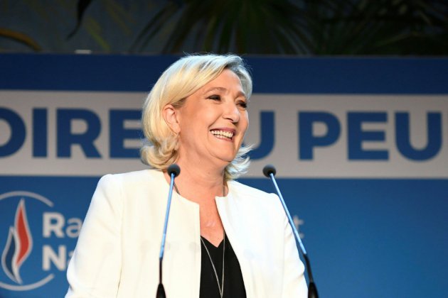 Européennes: le RN de Le Pen devance la liste Macron, les Verts créent la surprise