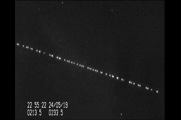 Panique astronomique face à la constellation de satellites de SpaceX dans le ciel