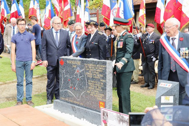Chambois. D-Day : la Normandie honore ses libérateurs Canadiens