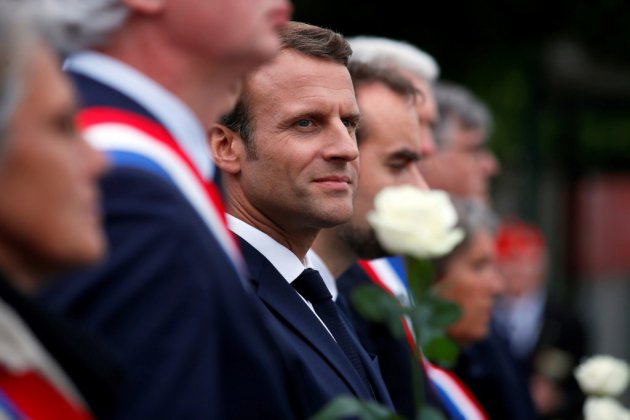 Jour J: Macron rend hommage à la Résistance