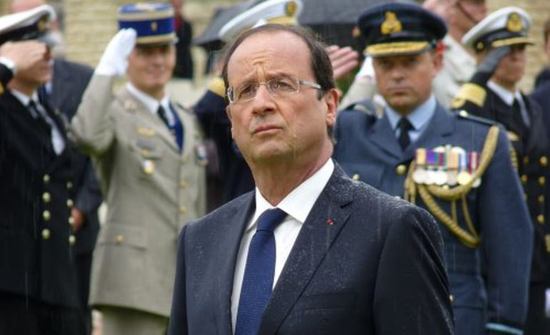 6 juin : François Hollande en déplacement dans le Calvados