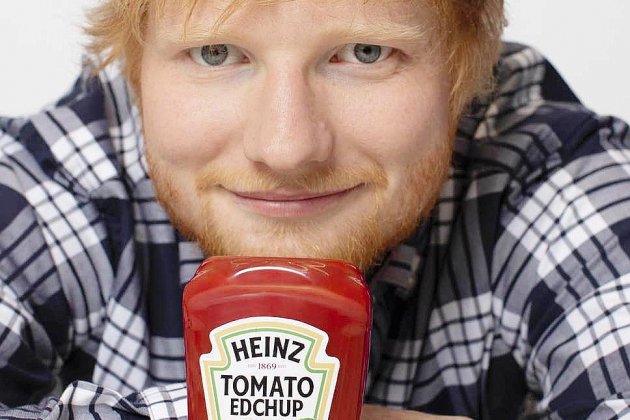 Hors Normandie. Ed Sheeran lance son propre Ketchup !
