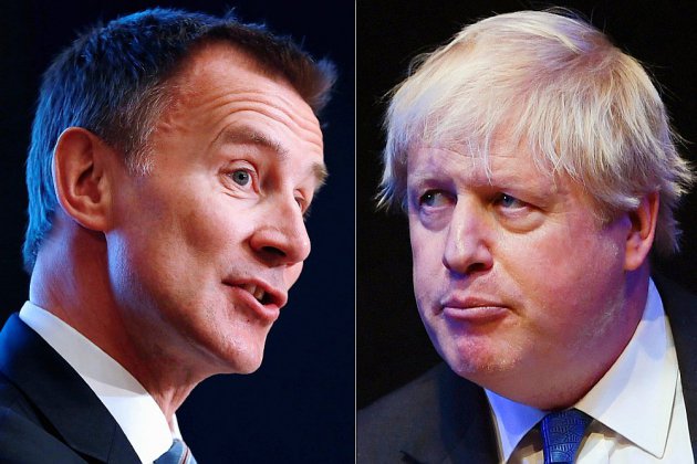 La bataille entre Jeremy Hunt et Boris Johnson pour Downing Street commence