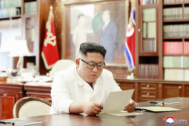 Kim dit avoir reçu une lettre "excellente" de Trump