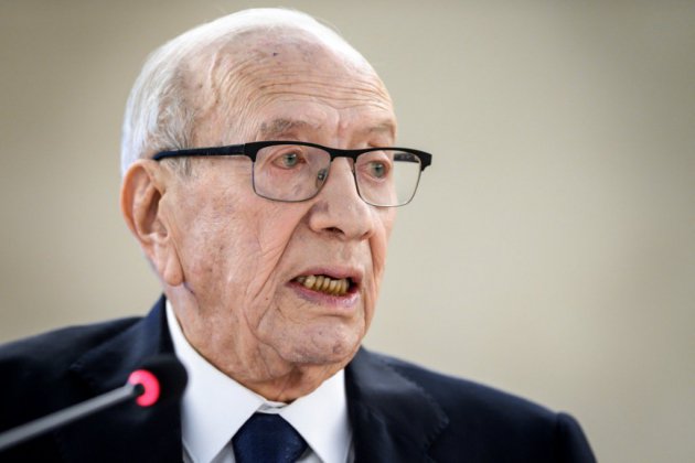 Tunisie: hospitalisation du président Essebsi après un "grave malaise"