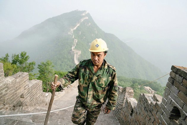 Pierre par pierre, ils réparent la Grande muraille de Chine