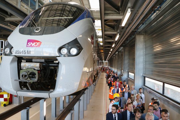 Sotteville-lès-Rouen.  Normandie : le nouveau technicentre SNCF en partie opérationnel