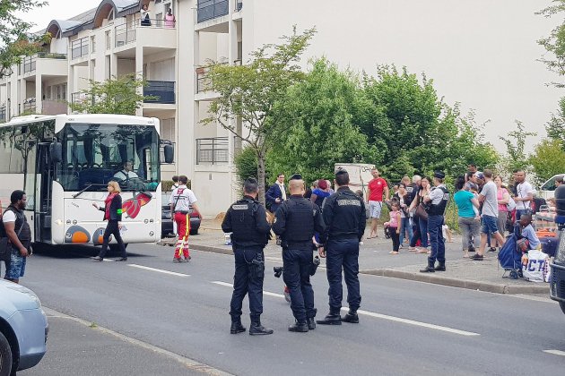 Caen. Plus de quatre-vingts personnes expulsées d'un squat à Caen