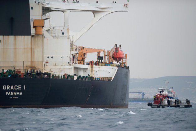 Le capitaine et le second du pétrolier iranien arrêtés à Gibraltar