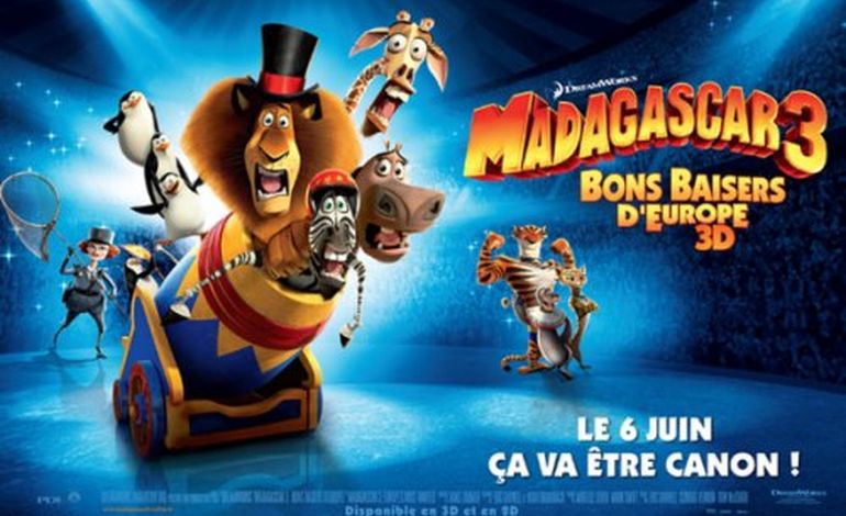 Cinema : Madagascar 3 tient la tête du Box Office
