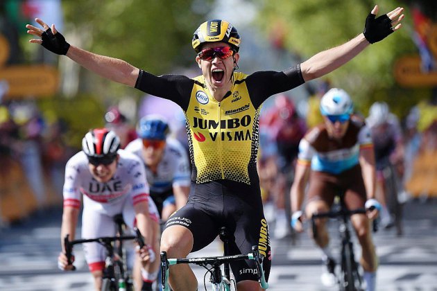 Tour de France: un final de feu sacre van Aert et condamne Pinot