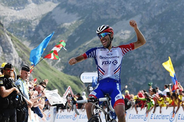 Tour de France: Pinot s'impose en haut du Tourmalet devant Alaphilippe qui reste en jaune