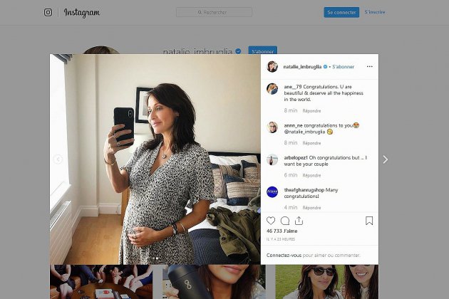 Hors Normandie. Natalie Imbruglia annonce sa grossesse sur Instagram