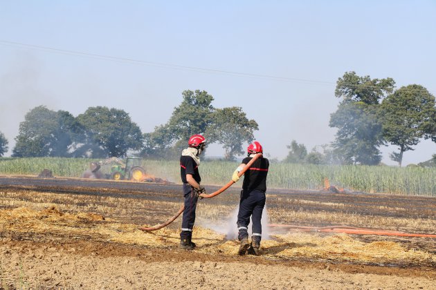 Cagny. Calvados : des feux de végétation en cours dans cinq communes