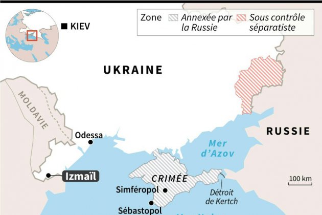 L'Ukraine arraisonne un tanker russe dans l'estuaire du Danube