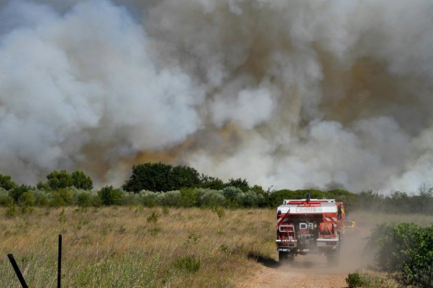 Gard: crash d'un bombardier d'eau intervenant sur l'incendie de Générac