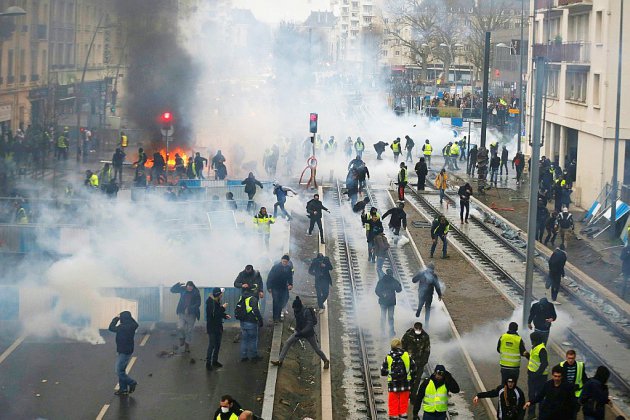 Caen. Gilets jaunes : plus de 200 manifestants à Caen