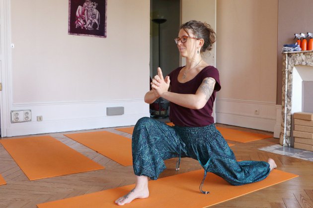 Rouen. [Portrait] Sabrina Debris, de la gym de haut niveau au yoga à Rouen