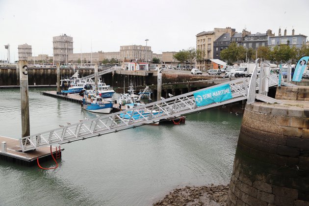 Le Havre. Le port de pêche du Havre inauguré