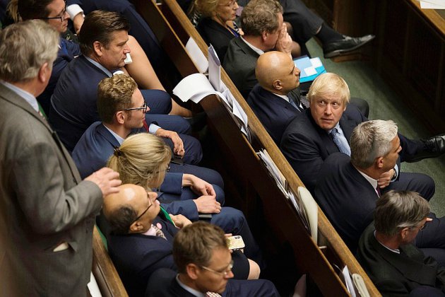 Brexit: Johnson abandonne l'obstruction au texte anti-"no deal"