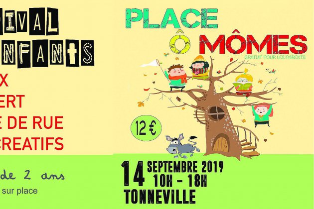 Tonneville. Place ô mômes, festival pour les enfants dans le Cotentin (50)
