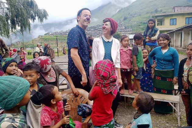 Elbeuf. Deux clowns normands apportent le rire dans des villages du Népal