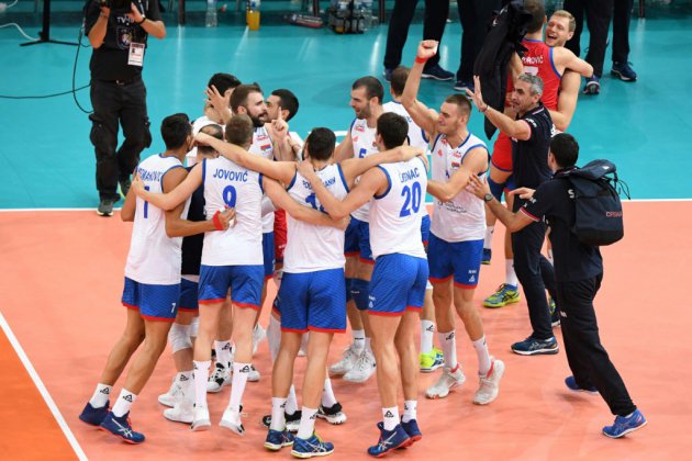 Euro de volley: les Serbes brisent le rêve des Français en demi-finale