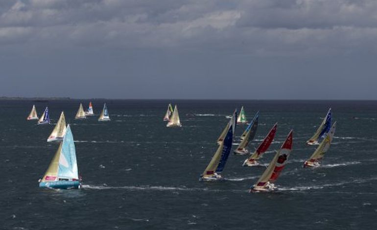 Solitaire du Figaro : les skippers en route vers Cherbourg