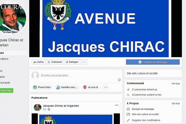 Argentan. Une avenue Jacques Chirac à Argentan… ?