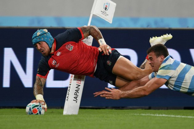 Mondial de rugby: l'Angleterre premier qualifié pour les quarts de finale