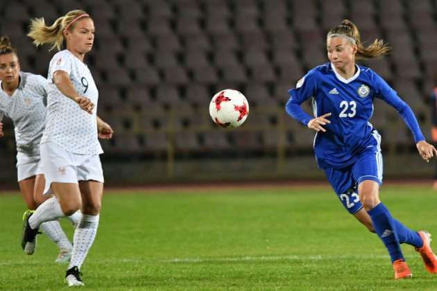 Qualifs Euro-2021: les Bleues s'imposent 3-0 Kazakhstan pour leurs débuts