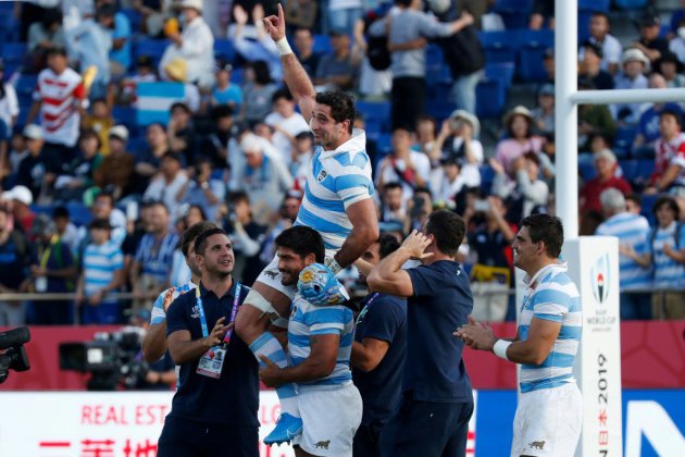 Mondial de rugby: l'Argentine s'en va avec le sourire
