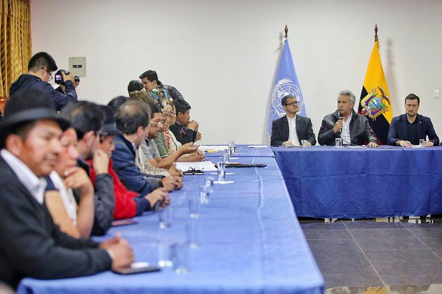 Equateur: gouvernement et indigènes dialoguent pour sortir de la crise