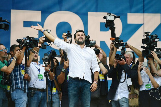 A Rome, samedi, Salvini repart à l'assaut du pouvoir