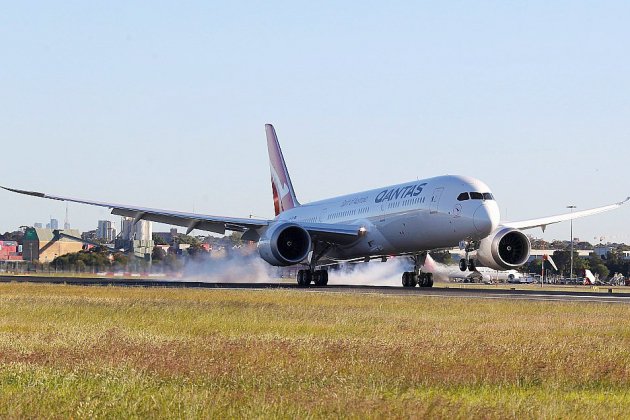 Le plus long vol direct de l'histoire, parti de New York, a atterri à Sydney