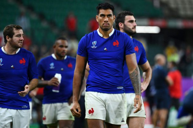 Mondial de rugby: les Bleus, plombés par un rouge, s'arrêtent en quarts