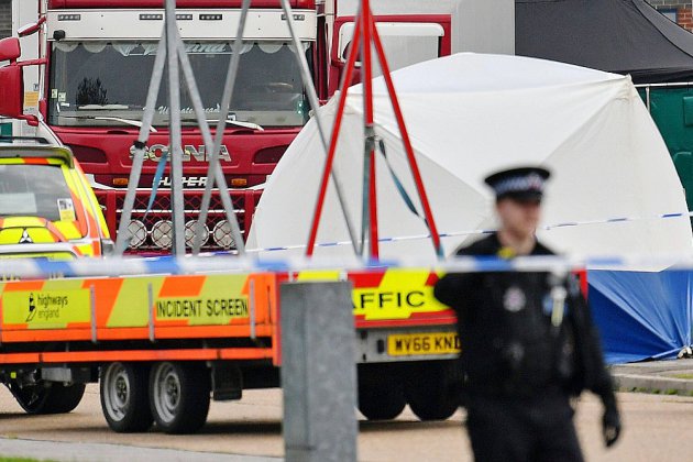 GB: 39 corps découverts dans un camion près de Londres