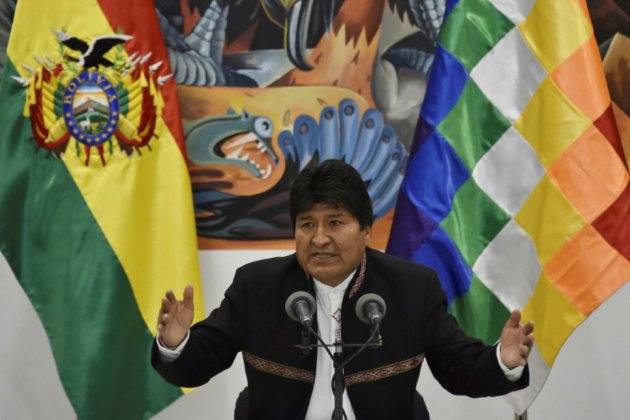 Bolivie : le président Morales compare la grève générale à un "coup d'Etat"
