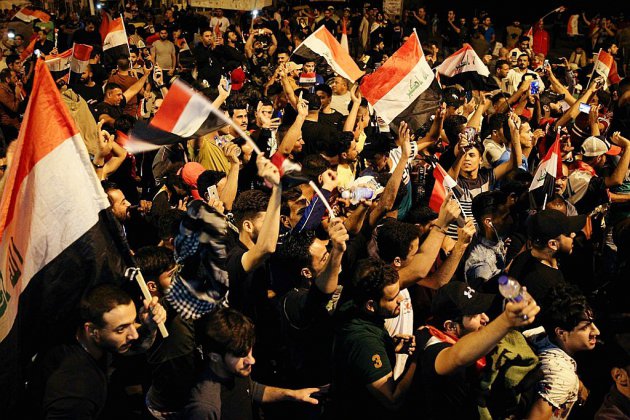 Des milliers de manifestants à Bagdad pour réclamer "la chute du régime"