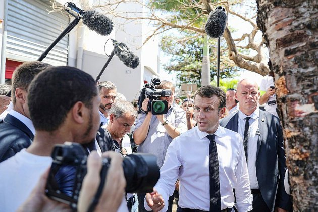 Macron à la ferme pour la fin de son voyage agité à la Réunion