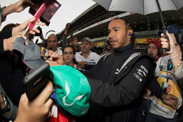 Grand Prix de F1 du Mexique: Hamilton, premier essai pour sixième titre