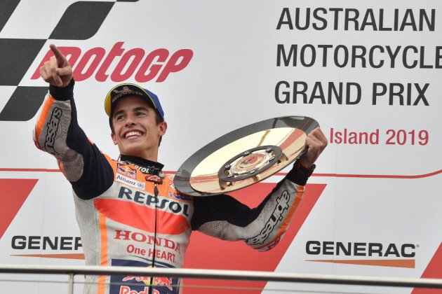 MotoGP: Marc Marquez sans pitié écrase ses rivaux en Australie